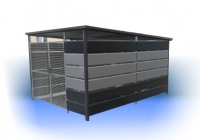 garaże: wiaty-panelowe 264