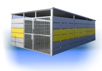 garaże: wiaty-panelowe 243