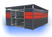 garaże: wiaty-panelowe 338