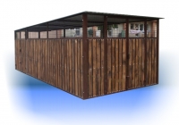 garaże: wiaty-drewniane 247