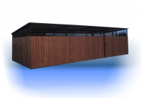 garaże: wiaty-drewniane 246